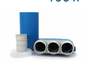 Vent-Axia Uniflexplus+ 63 ventielcollector 3XD63-125 met huls BULK Vent-Axia Plenum ventilatiekanalen