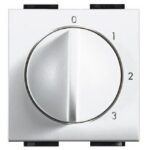BTICINO Schakelaar Light met 4 posities voor ventilator met 3 snelheden 3 A 250 V