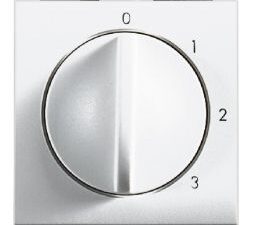 BTICINO Schakelaar Light met 4 posities voor ventilator met 3 snelheden 3 A 250 V