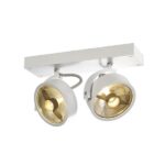 SLV Belgium KALU 2 QPAR Plafopb mat wit. ES111 2x75W