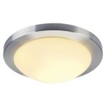 SLV Belgium Melan wandl.60W E27 alu