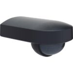 NIKO Bewegingsmelder, 180°, 13m, IP44, zwart