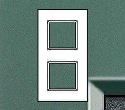 BTICINO LivingLight park Rechthoekige afdekplaat 2x2 modules