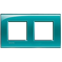 BTICINO LivingLight groen Rechthoekige afdekplaat 2x2 modules