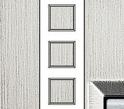 BTICINO LivingLight geborsteld staal Rechthoekige afdekplaat 3x2 modules 71mm