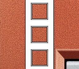 BTICINO LivingLight steen Rechthoekige afdekplaat 3x2 modules 71mm