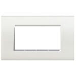 BTICINO LivingLight Wit wit Rechthoekige afdekplaat 4 modules