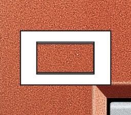 BTICINO LivingLight steen Rechthoekige afdekplaat 4 modules