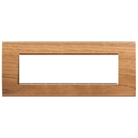 BTICINO LivingLight noten Rechthoekige afdekplaat 7 modules