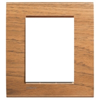 BTICINO LivingLight noten Rechthoekige afdekplaat 3+3 modules