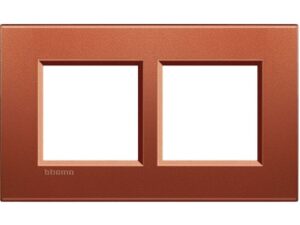 BTICINO LivingLight steen Rechthoekige afdekplaat 2x2 modules 57mm