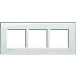 BTICINO LivingLight aquamarine Rechthoekige afdekplaat 3x2 modules 57mm