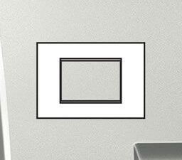 BTICINO LivingLight Wit afdekplaat Air 3 modules parelwit