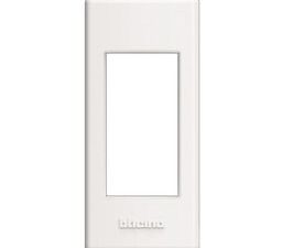 BTICINO LivingLight Wit Houder-afdekplaat profiel 1 module