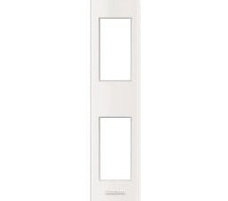 BTICINO LivingLight Wit Houder-afdekplaat profiel 1+1 module