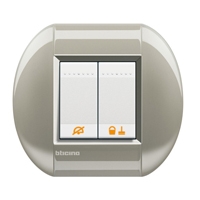 BTICINO LivingLight Wit Toets kuisen 1 module