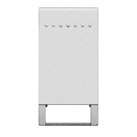 BTICINO LivingLight Wit Persoonlijke toets 1 lens 1 fonction 1 module