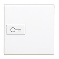 BTICINO LivingLight Wit axiaal toets sleutel 2 modules