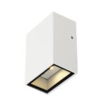 SLV Belgium QUAD 1 wandlamp wit LED 1x3W warmwit