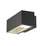 SLV Belgium BOX R7S wandlamp anthraciet R7s max 80W