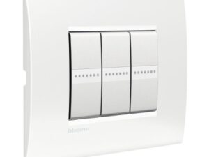 BTICINO LivingLight Wit BTICINO L-Afdekplaat Air 3 mod puur