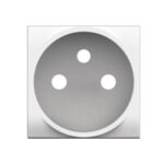 BTICINO LivingLight Wit BTICINO LivingLight-Sierplaat ctdoos 2P+A clipsbaar