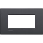 BTICINO LivingLight antraciet Afdekpl. Air 4 mod