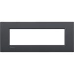 BTICINO LivingLight antraciet Afdekpl. Air 7 mod