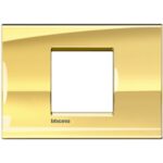 BTICINO LivingLight-Afdekplaat rechth large 2 mod goud