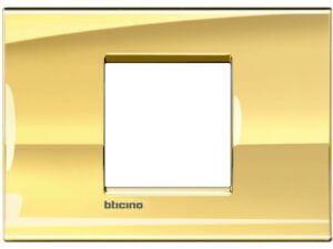 BTICINO LivingLight-Afdekplaat rechth large 2 mod goud