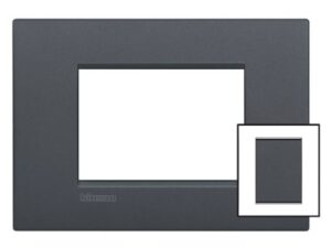 BTICINO LivingLight antraciet Afdekpl. Air 3+3mod