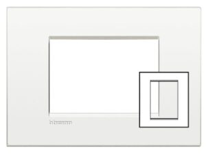 BTICINO LivingLight-afdekpl. Air 3+3mod p.white