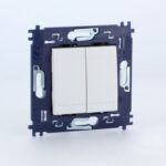 BTICINO LivingLight Wit compleet dubbel 2 richtingen