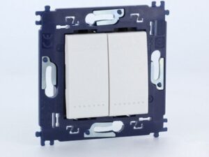 BTICINO LivingLight Wit compleet dubbel 2 richtingen