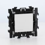 BTICINO LivingLight Wit Compleet tweepol. Schakel. 16A 250V met spanklauw