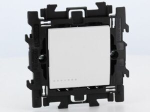 BTICINO LivingLight Wit Compleet tweepol. Schakel. 16A 250V met spanklauw