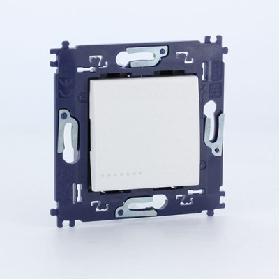 BTICINO LivingLight Wit Compleet enkelp. schakelaar 16A 250V met schroeven