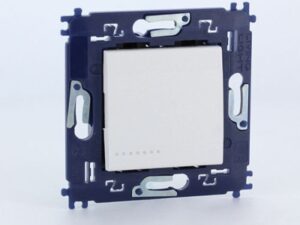 BTICINO LivingLight Wit Compleet tweepol. Schakel. 16A 250V met schroeven