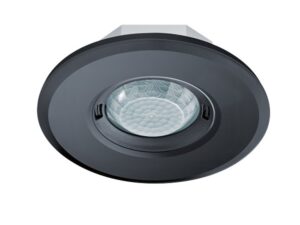 Esylux PD-FLAT 360i/8 rond zwart DALI