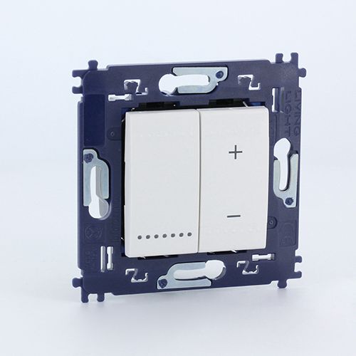 BTICINO LivingLight Wit complete universele dimmer met schroeven