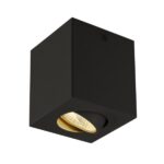 SLV Belgium TRILEDO SQUARE zwart 6,2W 38° 3000K LED