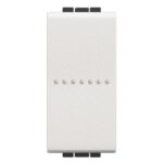 BTICINO LivingLight Wit wisselsch axiaal 10A 1 module