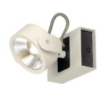 SLV Belgium Kalu LED 1 zwart/wit 1xLED 3000K 60°