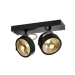 SLV Belgium Kalu 2 QPAR111 zwart 2xGU10