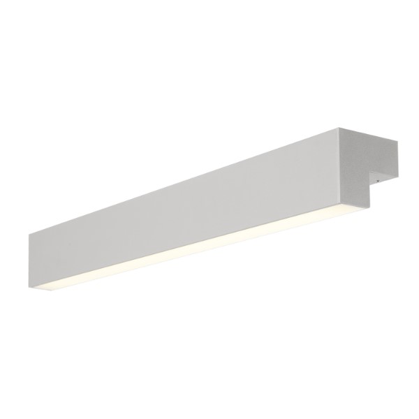 SLV Belgium L-LINE 60 LED IP44 3000K 1500lm silver