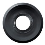 Esylux Cover LARGE FLAT series ROUND BLACK