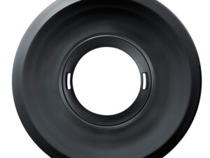 Esylux Cover LARGE FLAT series ROUND BLACK