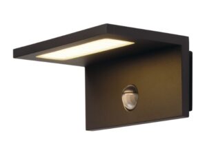 SLV Belgium LED sensor WL LED IP54 anthr 3000K
