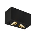 SLV Belgium Triledo Double LED zwart 3000K 16W