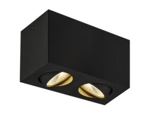 SLV Belgium Triledo Double LED zwart 3000K 16W